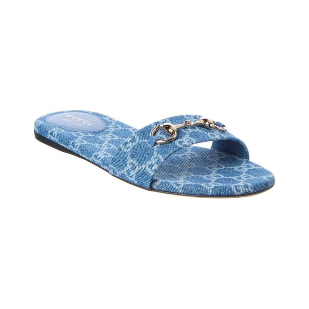 Gucci Gg Horsebit Sandal